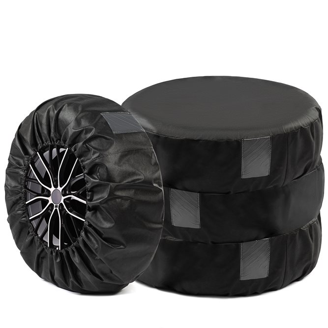 Zestaw 4 szt. pokrowców na koła zapasowe 13-16cali