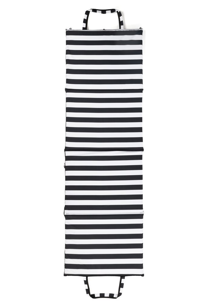 Mata plażowa rozpinana na kamieniste plaże 200x62cm wzór pasy