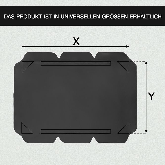 Daszek na huśtawkę 145x210cm grafitowy