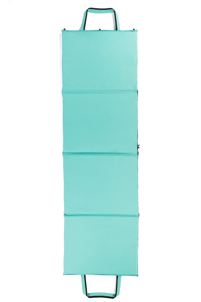 Mata plażowa rozpinana na kamieniste plaże 200x62cmwzór miętowy