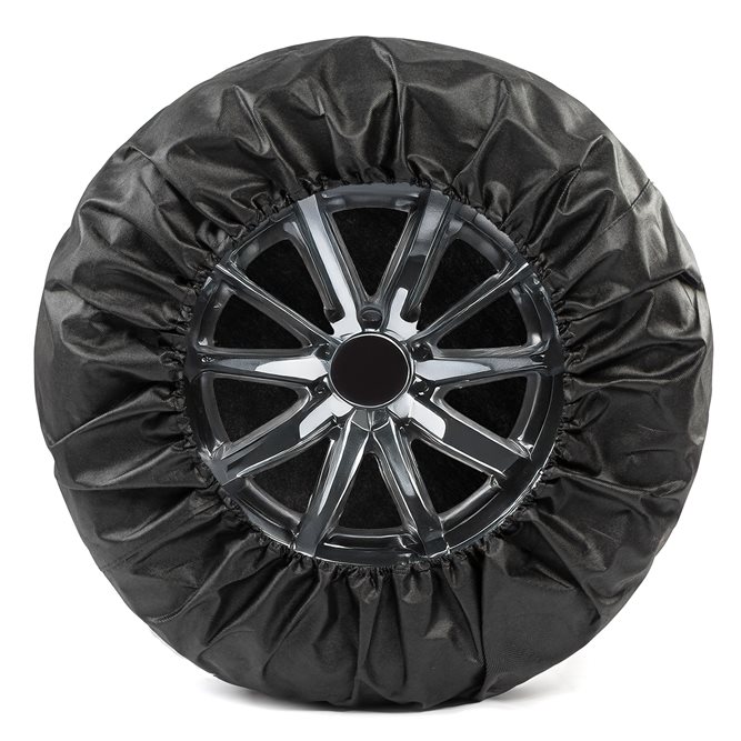 Zestaw 4 szt. pokrowców na koła zapasowe 13-16cali