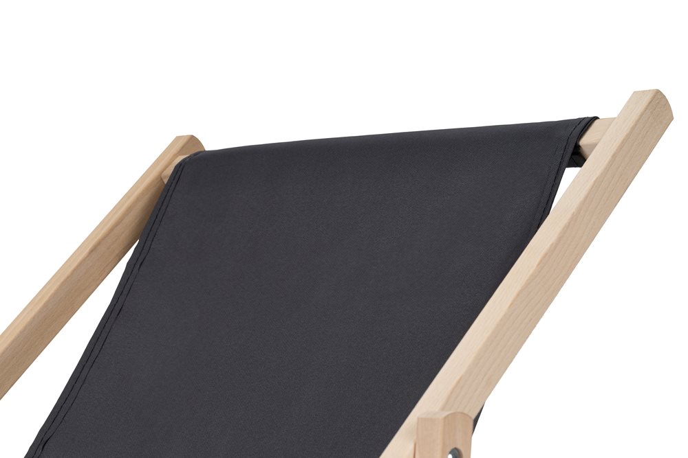 Wymienne siedzisko do leżaka ogrodowego 120x44cm GRAFIT
