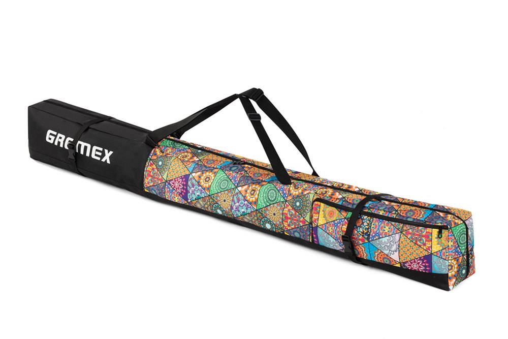 Zestaw PREMIUM pokrowiec na buty + narty mandala 160/180cm