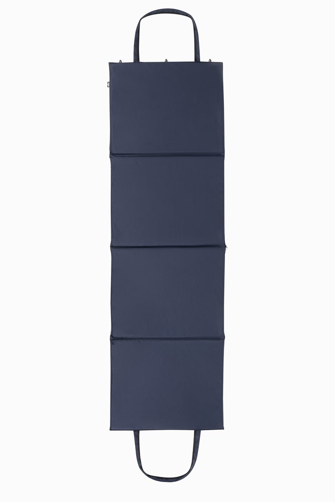 Mata plażowa rozpinana na kamieniste plaże 200x62cm wzór granatowy