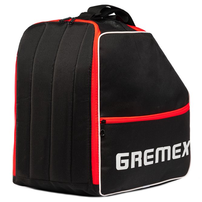 Pokrowiec na buty narciarskie, rolki czarno-różowy