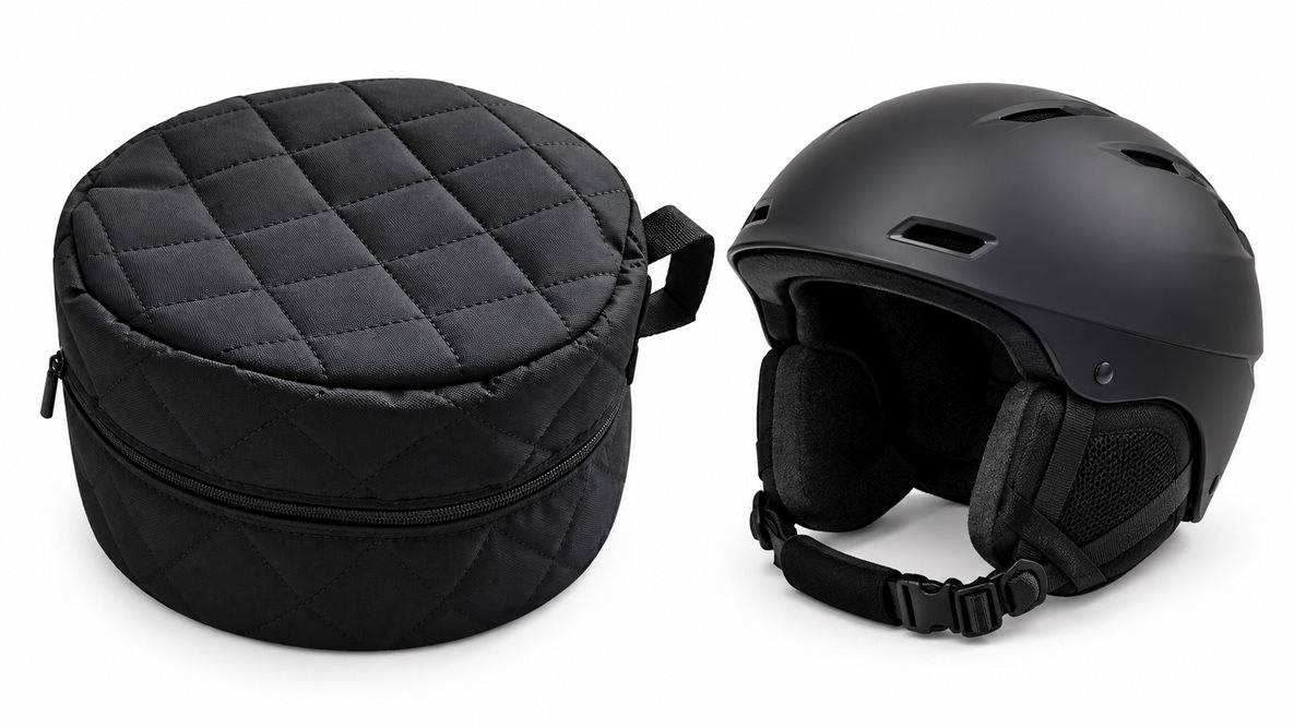 Pokrowiec na kask narciarski