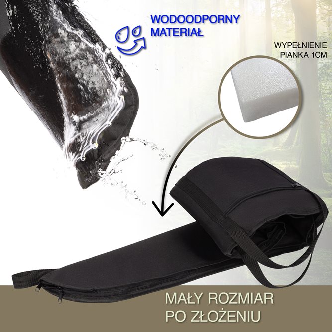 Pokrowiec na wiatrówkę czarny