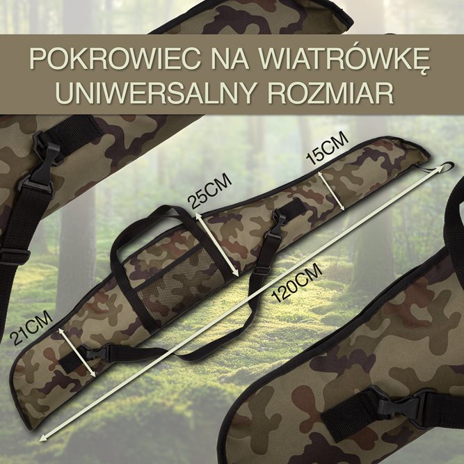 Pokrowiec na wiatrówkę moro