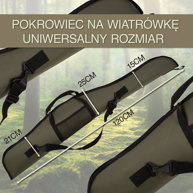 Pokrowiec na wiatrówkę khaki