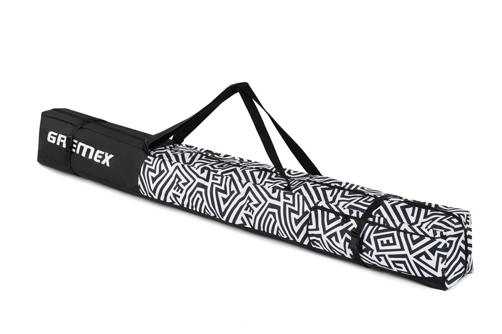 Pokrowiec na narty Premium zygzak 160/180cm