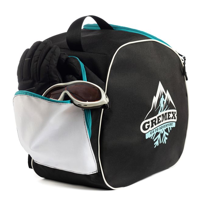 Pokrowiec BASIC na buty narciarskie, rolki biały