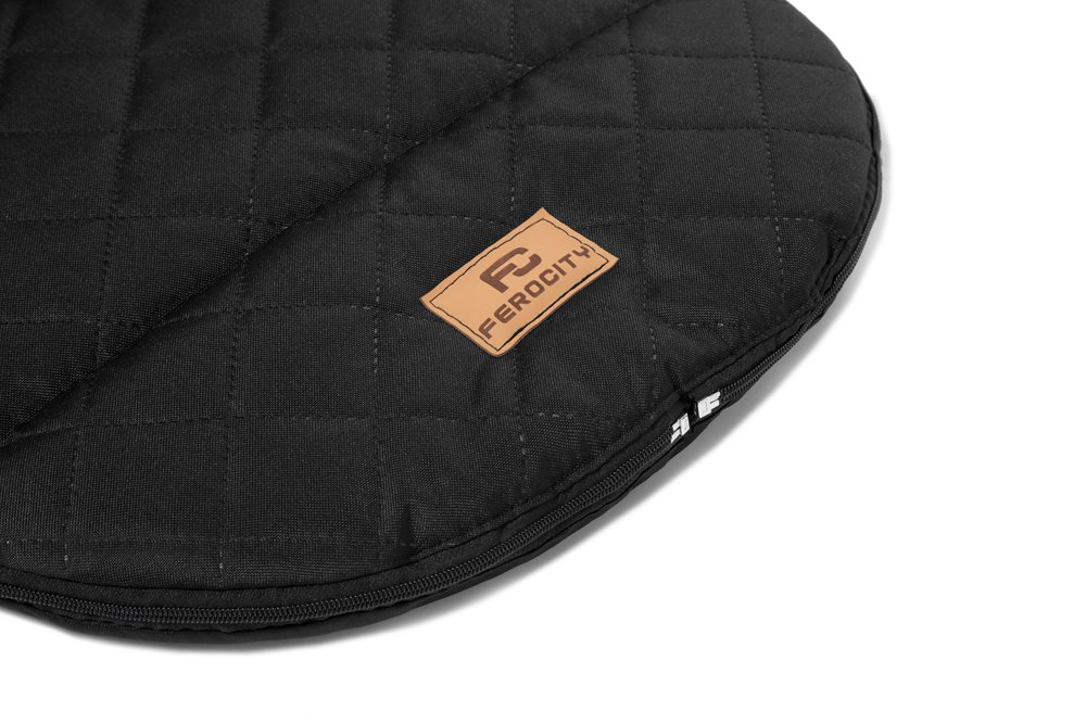 Śpiworek dla dziecka do wózka gondoli fotelika czarny pikowany