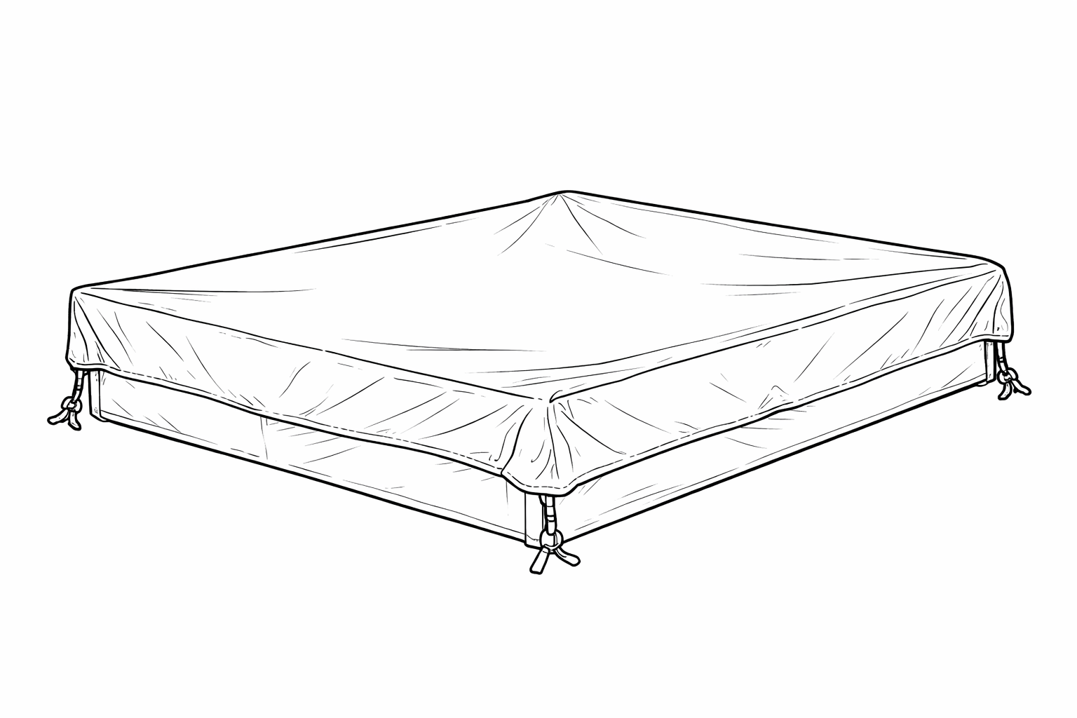 Baner - Pokrowce na piaskownicę