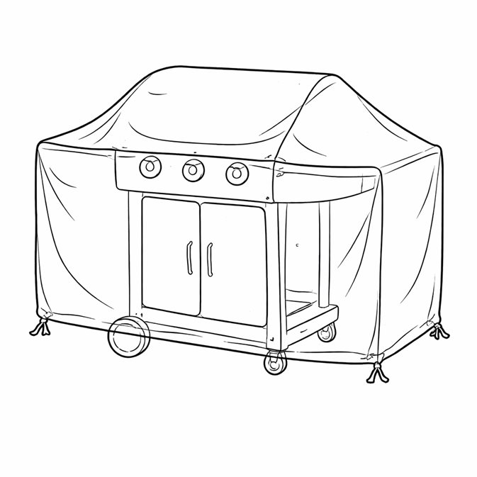 Baner - Pokrowiec na grill