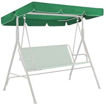 Daszek na huśtawkę 112x166cm zielony