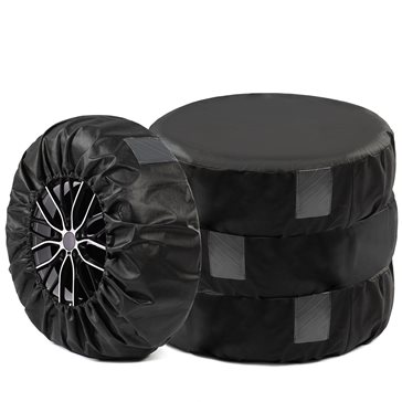 Zestaw 4 szt. pokrowców na koła zapasowe 14-17 cali