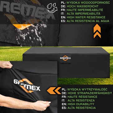 Pokrowiec na meble ogrodowe 240x160x72cm