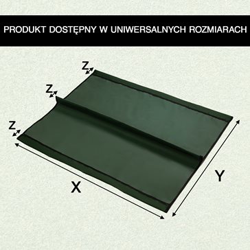 Wymienne siedzisko na huśtawkę ogrodową zielone - wiele rozmiarów