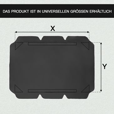 Daszek na huśtawkę 145x210cm grafitowy