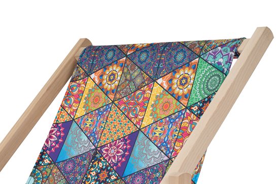 Wymienne siedzisko do leżaka ogrodowego 120x44cm  MANDALA