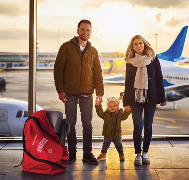 Pokrowiec, worek na fotelik czerwony