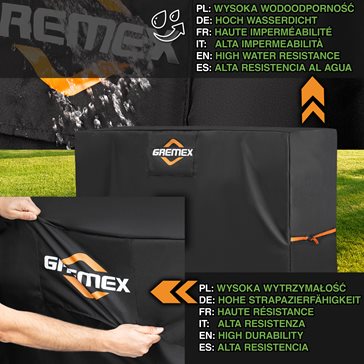 Pokrowiec na huśtawkę ogrodową 215x150x155cm