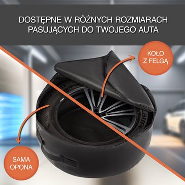 4 szt. pokrowiec na koło roz.XXXXL