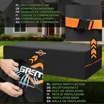 Pokrowiec na meble ogrodowe 180x120x75cm