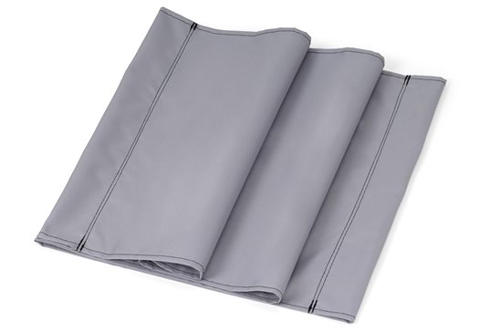 Wymienne siedzisko do leżaka ogrodowego 130x44cm SZARE