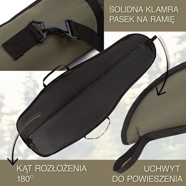 Pokrowiec na wiatrówkę khaki