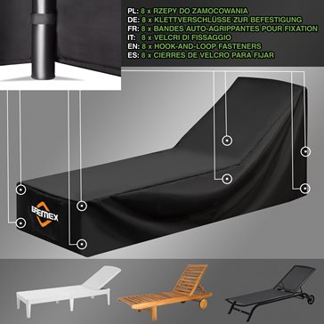 Pokrowiec na leżak ogrodowy