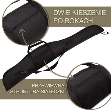 Pokrowiec na wiatrówkę czarny