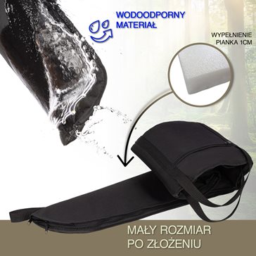 Pokrowiec na wiatrówkę czarny