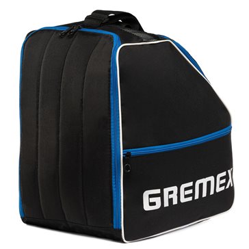 Zestaw PREMIUM pokrowiec na buty+narty czarno-niebieski 160/180cm