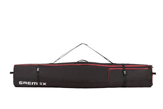 Pokrowiec na deskę snowboard czarno-różowy