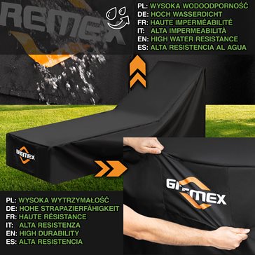 Pokrowiec na leżak ogrodowy