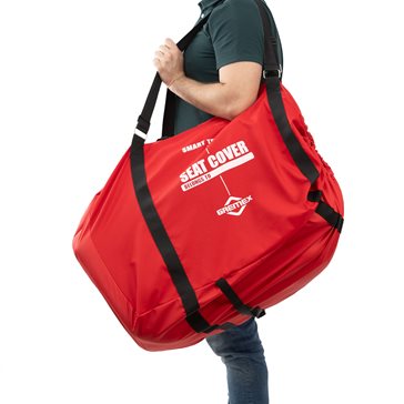 Pokrowiec, worek na fotelik czerwony