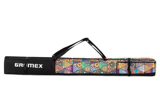 Zestaw PREMIUM pokrowiec na buty + narty mandala 160/180cm