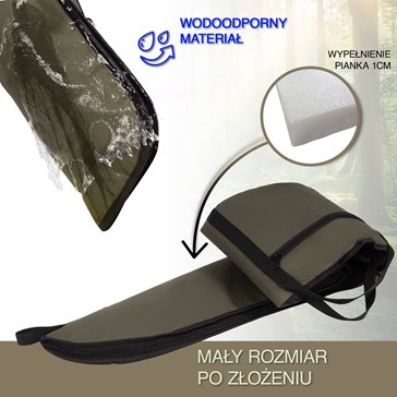 Pokrowiec na wiatrówkę khaki