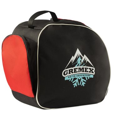 Pokrowiec BASIC na buty narciarskie, rolki czerwony