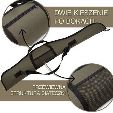 Pokrowiec na wiatrówkę khaki