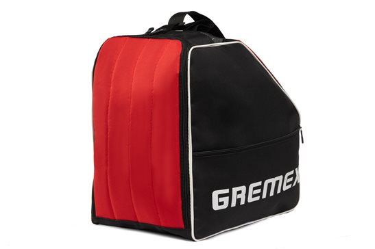 Zestaw PREMIUM pokrowiec na buty + narty czerwony 160/180cm