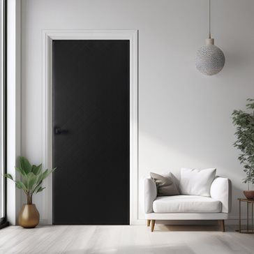 Tapicerka drzwi czarna