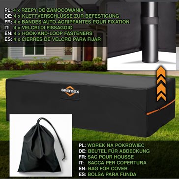 Pokrowiec na meble ogrodowe 240x160x72cm