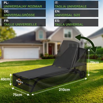 Pokrowiec na leżak ogrodowy