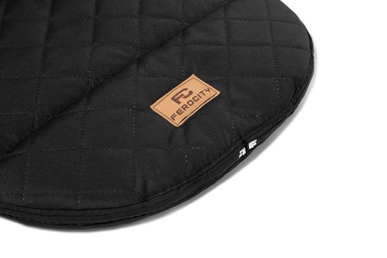 Śpiworek dla dziecka do wózka gondoli fotelika czarny pikowany